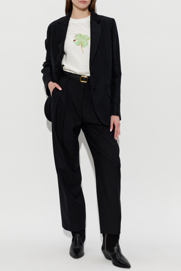 Paul Smith Wool pleated trousers