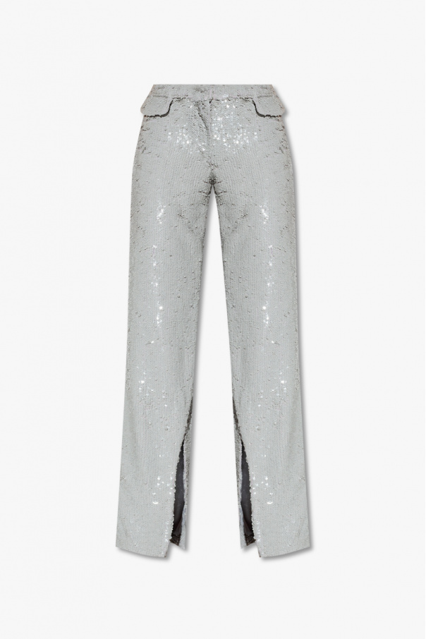 The Mannei ‘Eljas’ sequinned T-shirt trousers