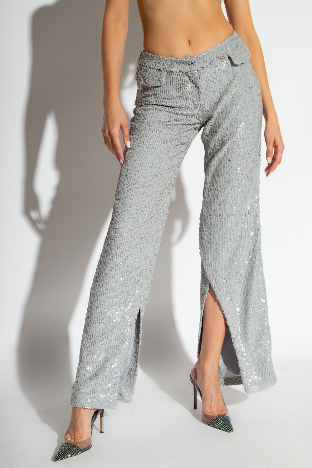 The Mannei ‘Eljas’ sequinned T-shirt trousers