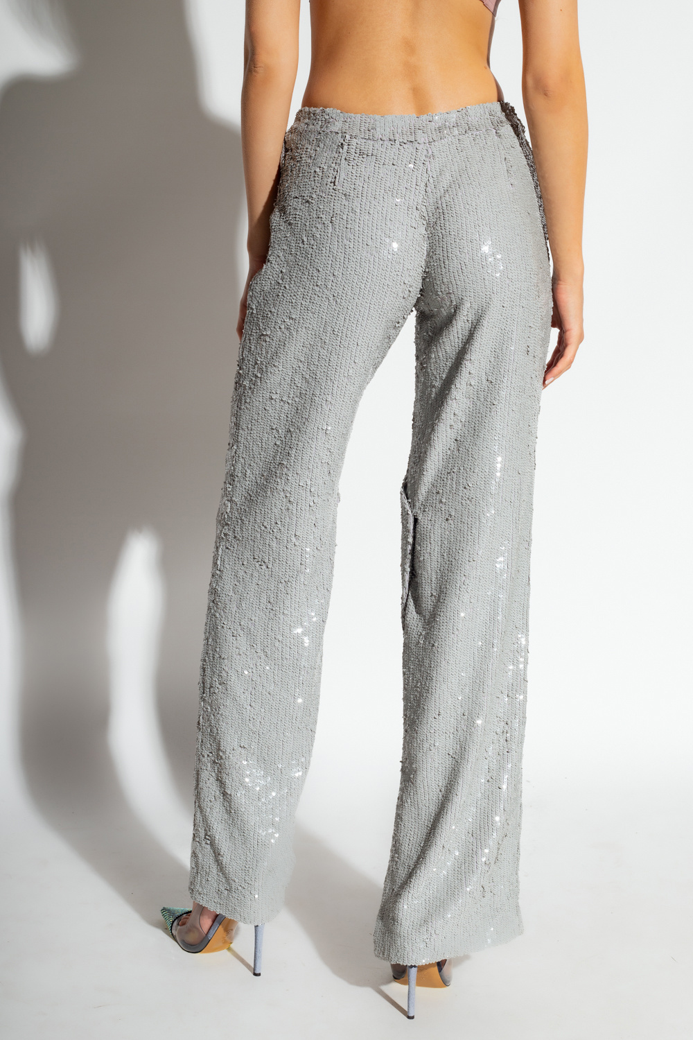 The Mannei ‘Eljas’ sequinned trousers