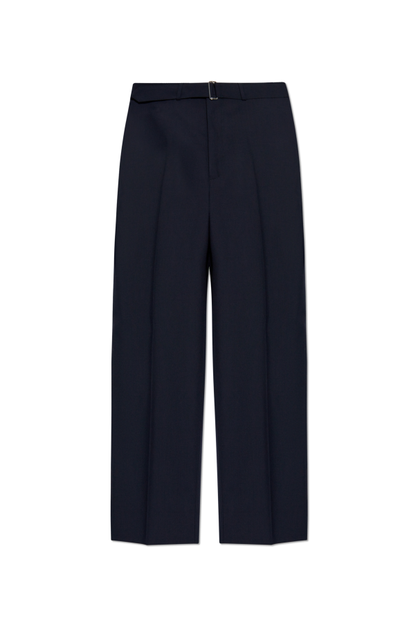 Officine Generale Wool Trousers with Crease