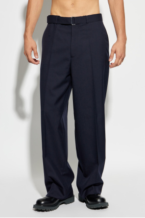 Officine Generale Wool Trousers with Crease