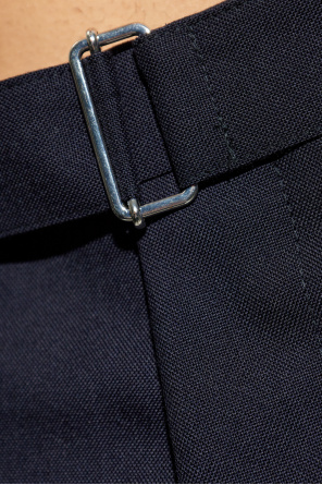 Officine Generale Wool Trousers with Crease