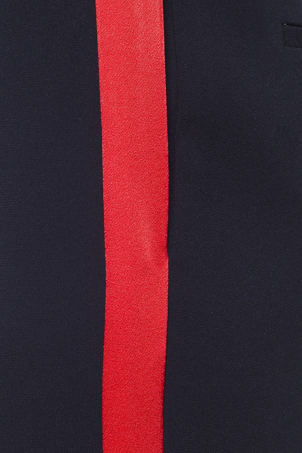 Pants with Side Stripes - Dark blue/red - Ladies
