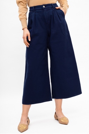 Monsoon Blue Hooded Dress Wide-legged trousers