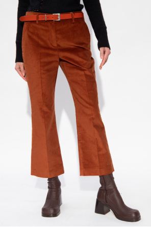 Sunnei elasticated track pants Corduroy trousers