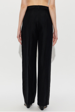 PS Paul Smith Spodnie z łączonych materiałów