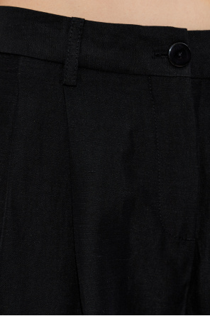 PS Paul Smith Spodnie z łączonych materiałów