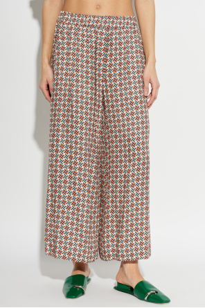 PS Paul Smith Wzorzyste spodnie o luźnym kroju