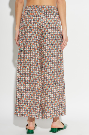 PS Paul Smith Wzorzyste spodnie o luźnym kroju