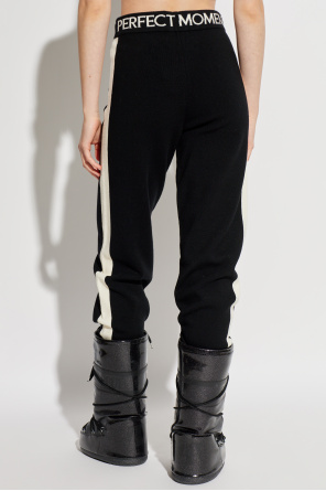 Perfect Moment Pantalones de lana con logo