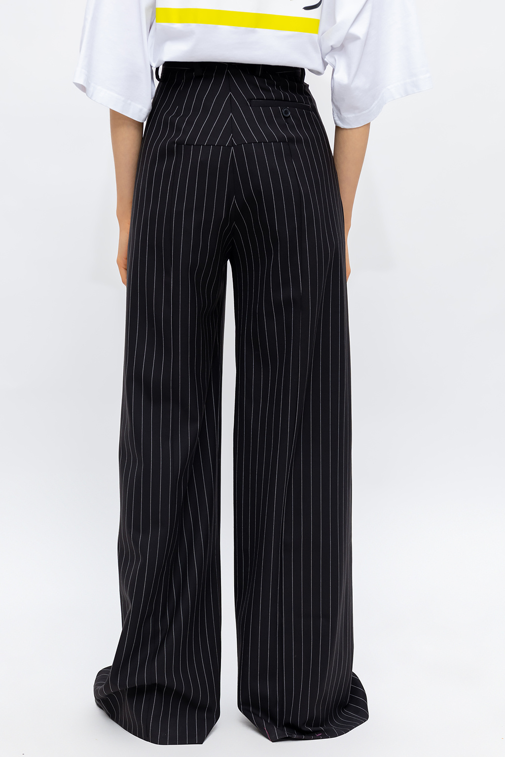 VETEMENTS Striped wool trousers