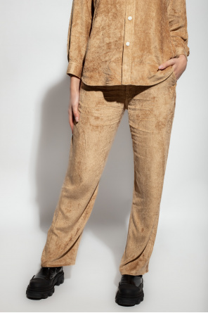 DOLCE & GABBANA GRACE PATTERNED JEANS  Corduroy trousers