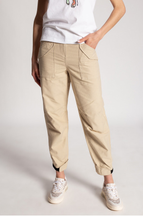 Brooke Shields Gets Glamorous in Strapless Ralph Lauren Dress & Hidden Heels  High-waisted trousers