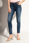 Wasnt sure about big pants but these are very flattering and comfortable  Tapered jeans