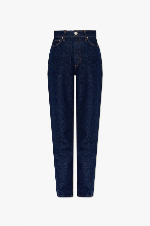 TOM FORD light-wash slim-cut jeans  High-rise jeans