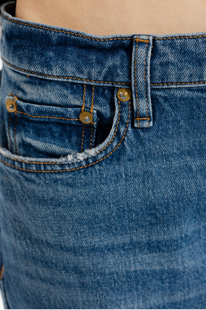 Rag & Bone  Calça Jeans Masculina Destroyed Skinny Zune