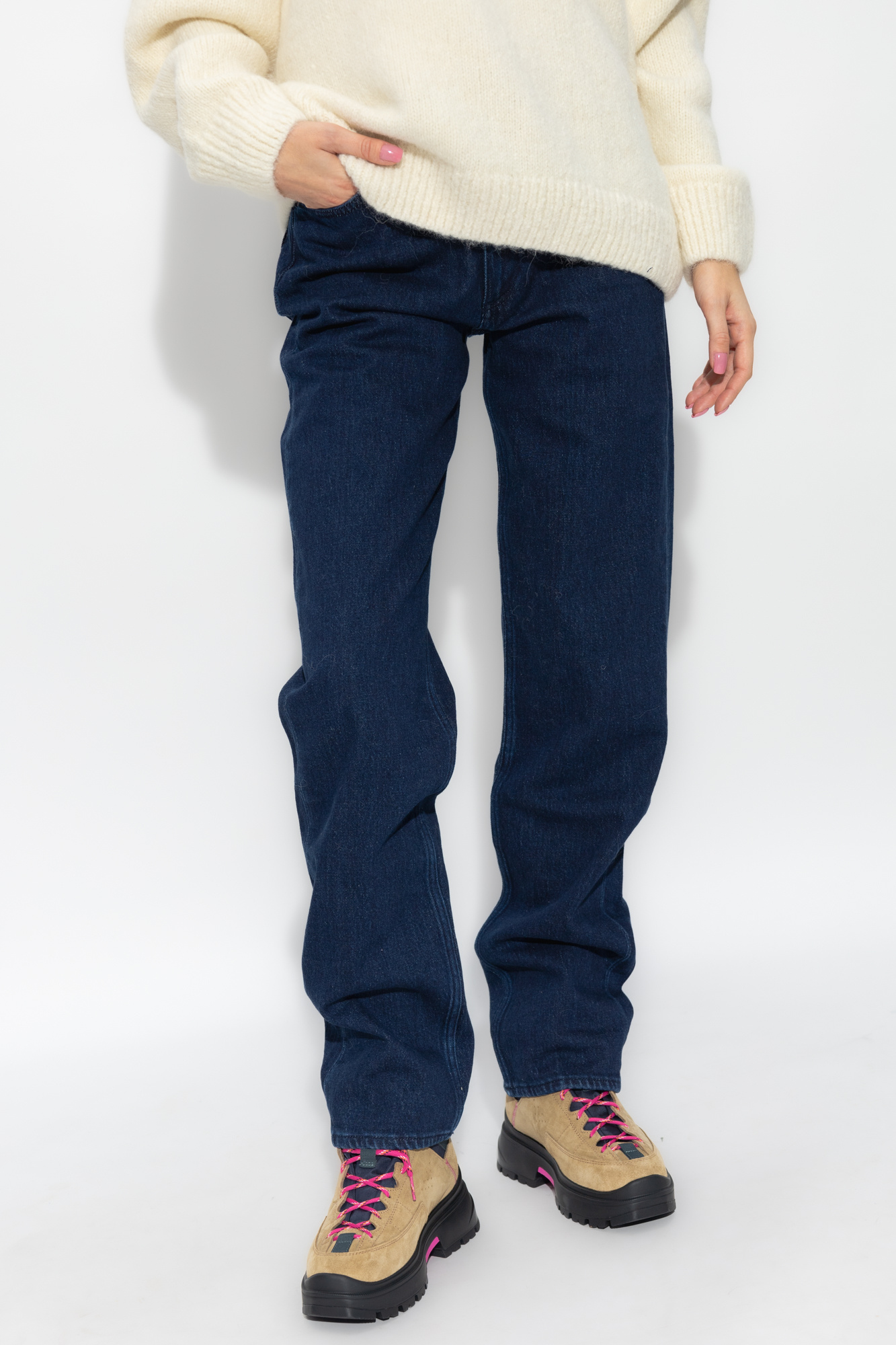 leggings med Tweety-motiv og skytryk  ‘Harlow’ straight leg jeans