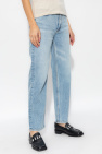 Rag & Bone BLUE ‘Harlow’ straight leg jeans