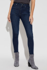 Rag & Bone NAVY BLUE Nina high-waisted jeans