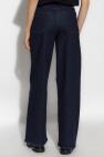 Rag & Bone NAVY BLUE Wide-leg jeans