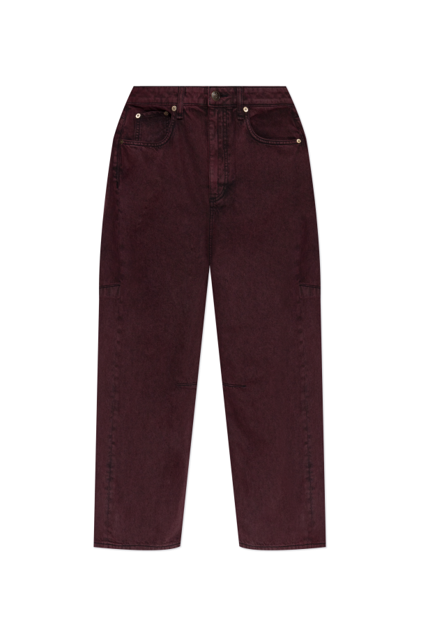 Rag & Bone  Jeansy z wysokim stanem