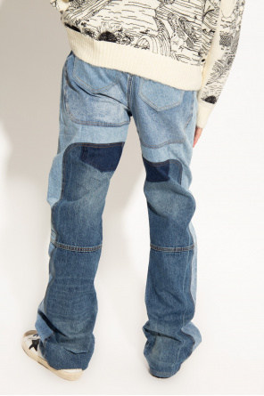 Boris Bidjan Saberi Black P11 Jeans ‘WDW Signature’ jeans