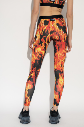 VETEMENTS Patterned leggings