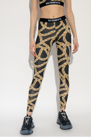 VETEMENTS Patterned leggings