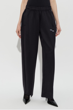 VETEMENTS Pantalones de chándal con logo