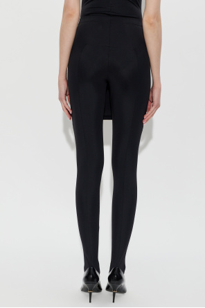 VETEMENTS Leggings com aba à frente