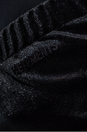 VETEMENTS Velour sweatpants