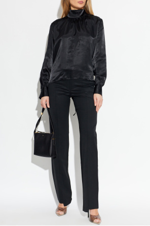 Spodnie z przeszyciem na nogawkach od VETEMENTS