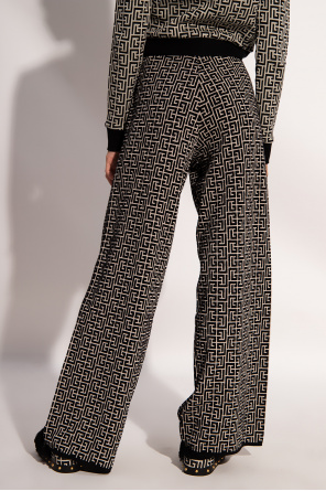 Balmain Wool and linen blend trousers