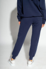 Casablanca NAVY BLUE Sweatpants with logo