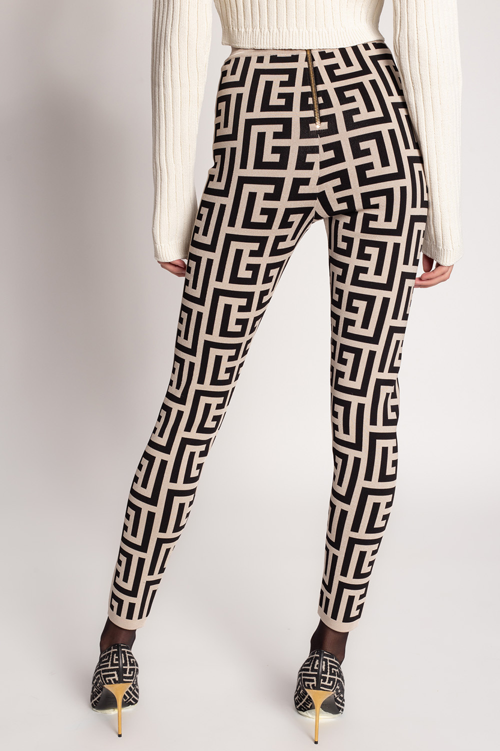 Balmain Patterned trousers