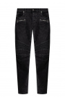 balmain B-Court Jeans with logo