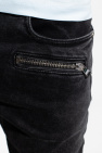 balmain B-Court Jeans with logo