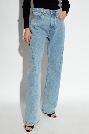 Y Project high-waisted straight jeans Nero
