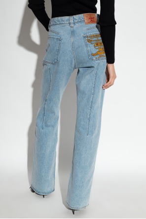 Y Project high-waisted straight jeans Nero