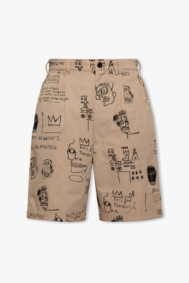 Wanted pants with a band waist Printed shorts