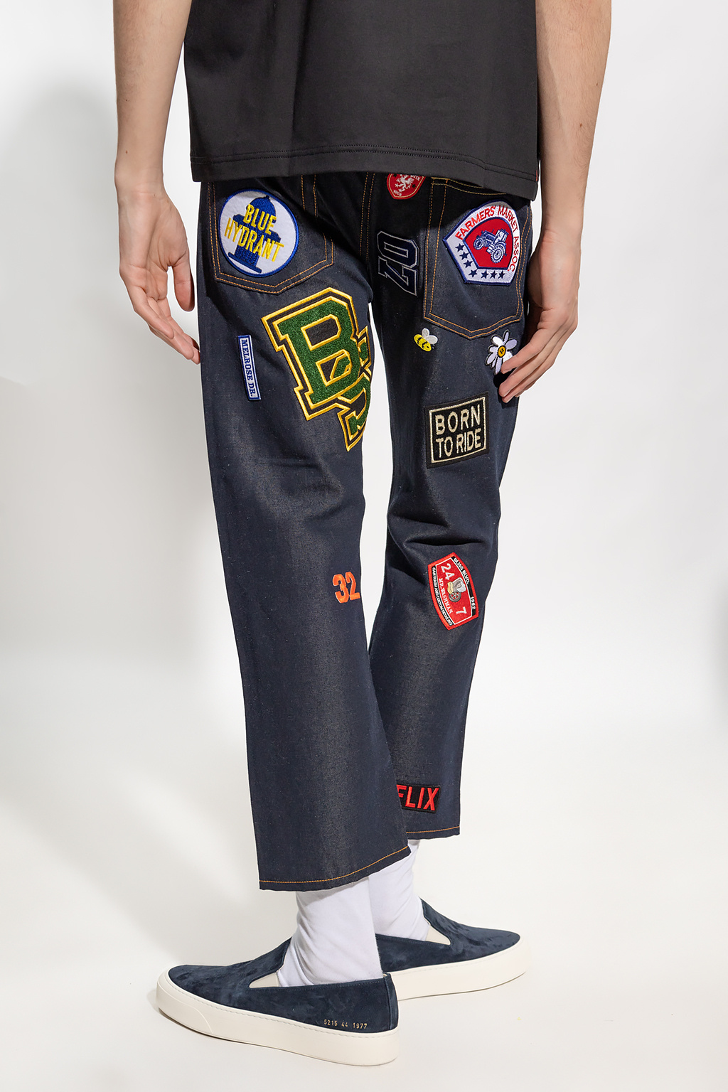 rabbit Mountain Climbers 2.0 2.5 Shorts Jeans with patches