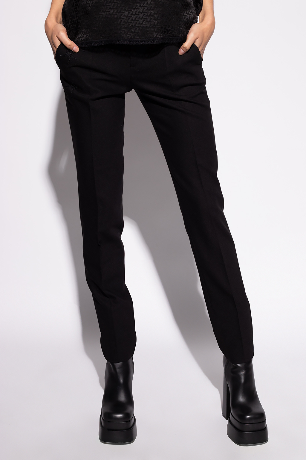 Zadig & Voltaire Pleat-front light trousers