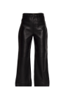 Proenza Schouler White Label Leather trousers with logo