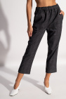 RE DONE straight-leg track pants Checked trousers