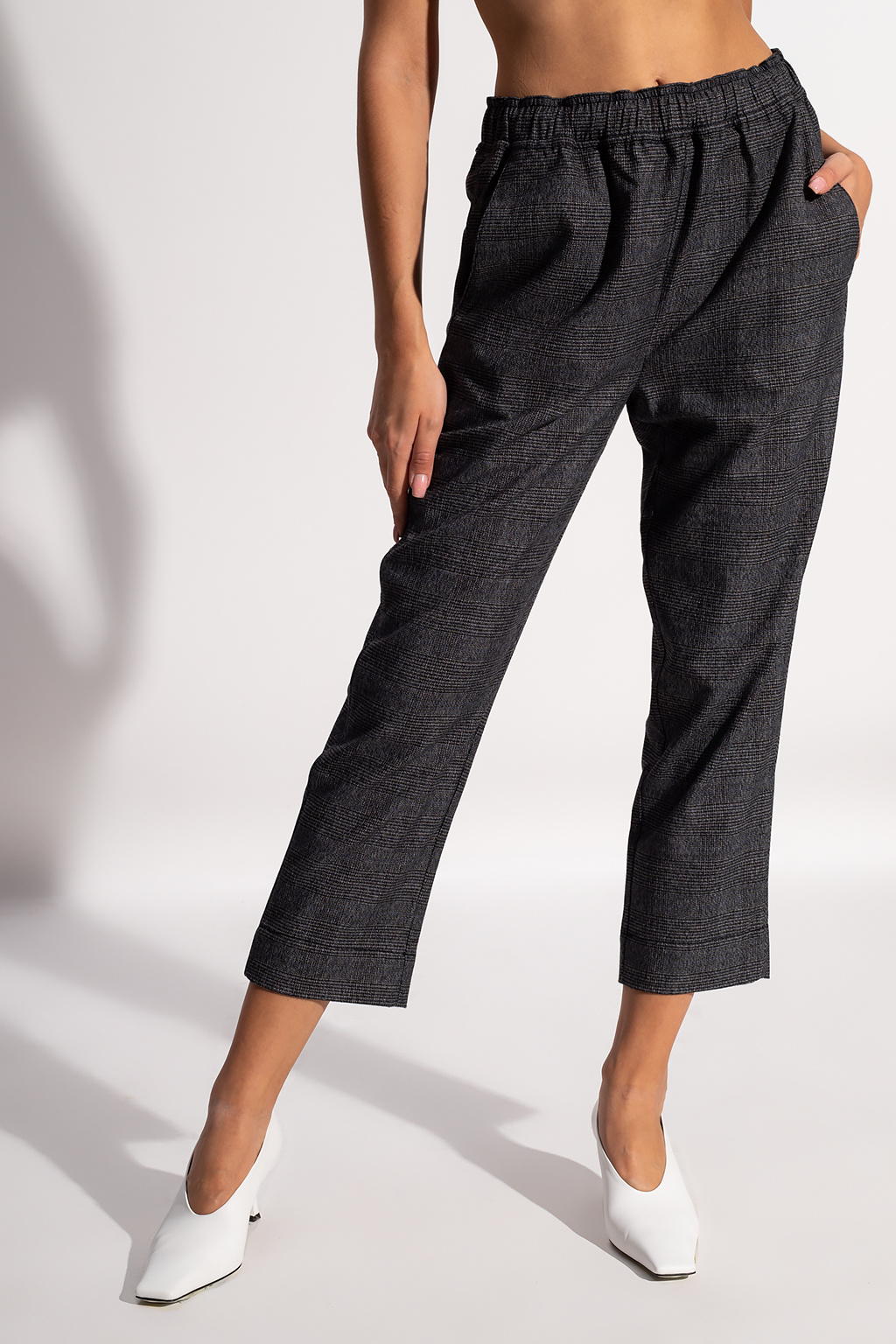 Proenza Schouler White Label Checked trousers