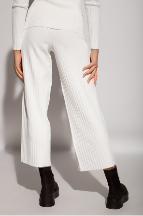 PROENZA SCHOULER WHITE LABEL PATTERNED TOP Ribbed cullotes