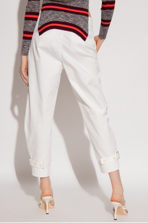Proenza Schouler White Label Trousers with Floral