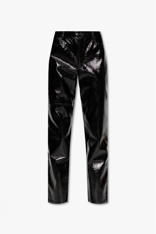 Proenza Schouler White Label Varnished trousers