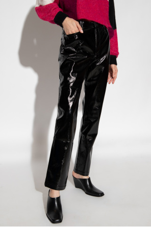 Proenza Schouler White Label Varnished trousers